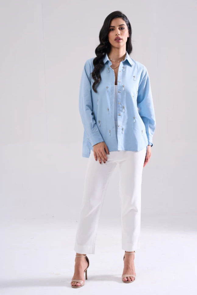 STELLA SEQUINED SHIRT