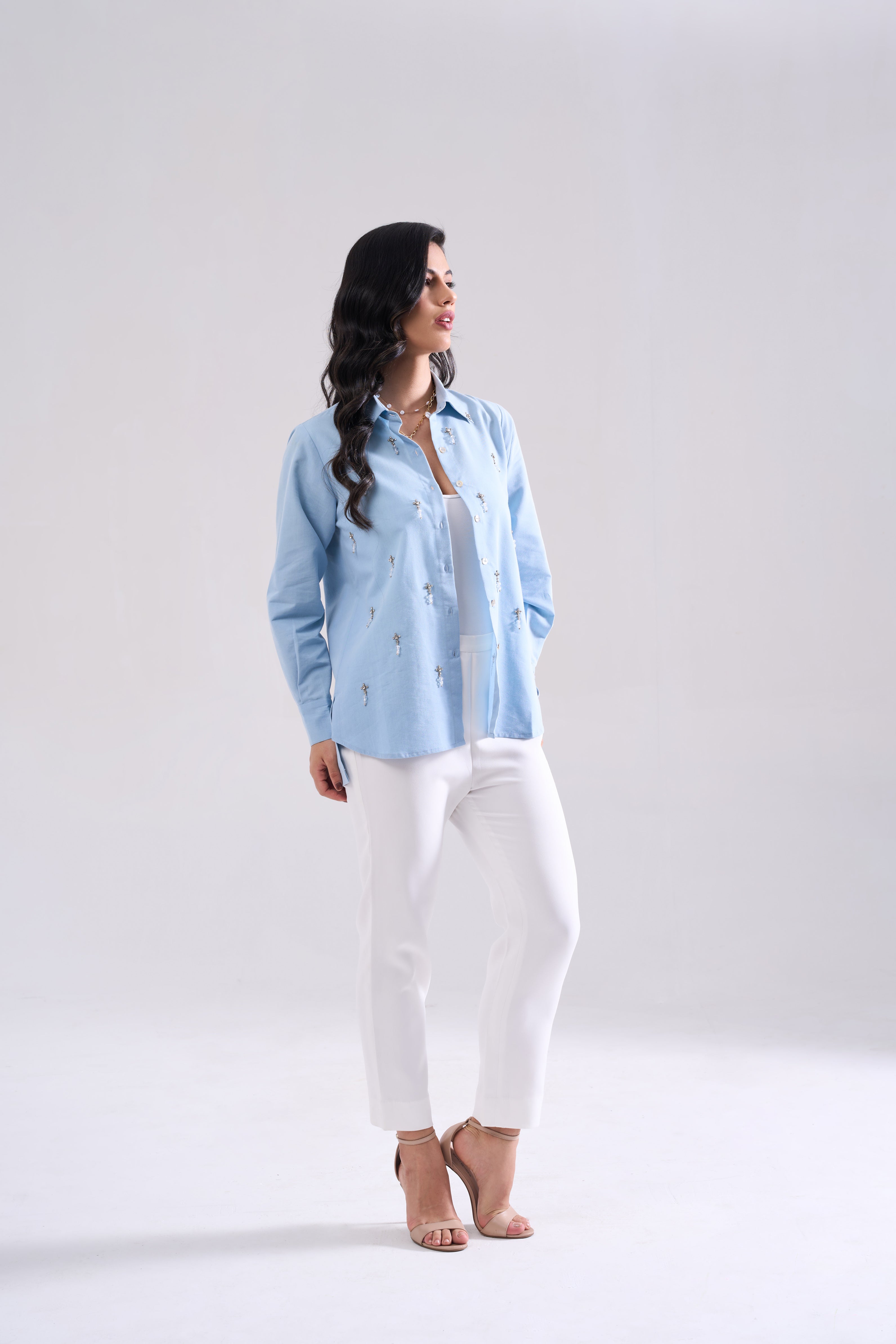 STELLA SEQUINED SHIRT