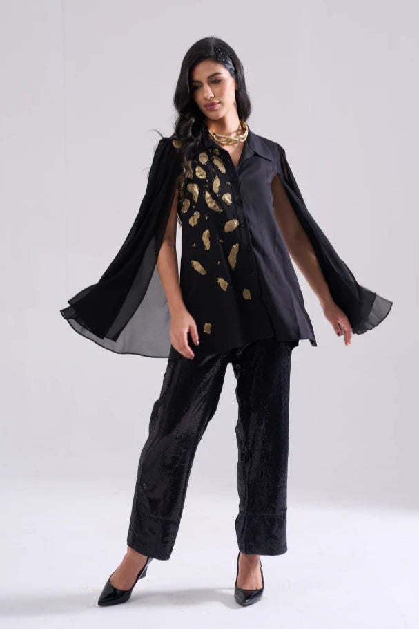 FALL SEQUINED SHIRT