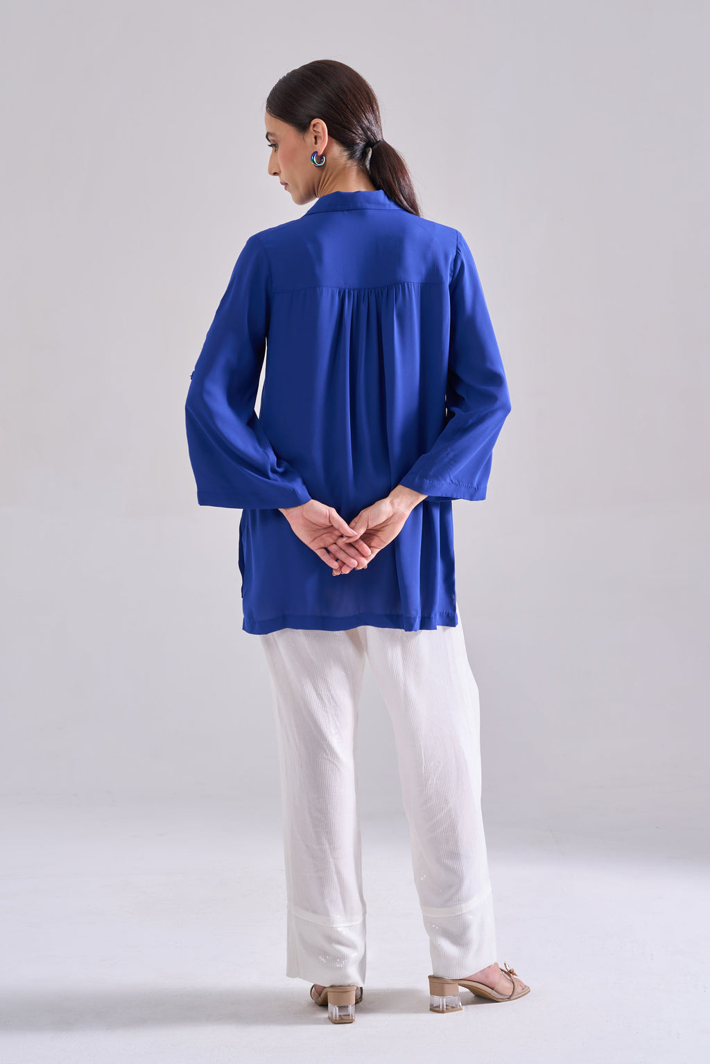 Brunette Mirrorwork Shirt