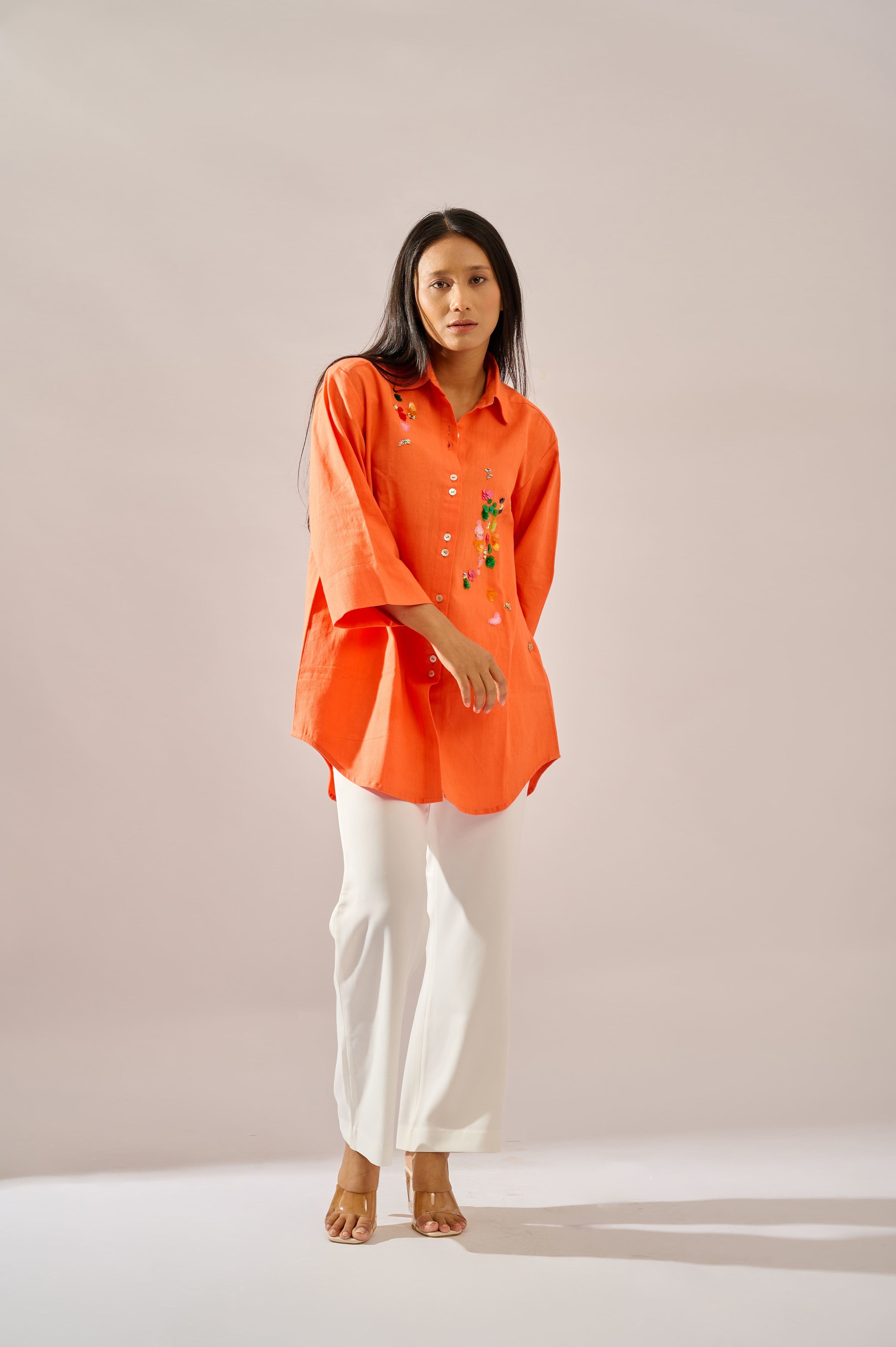 Confetti Shirt (Orange)