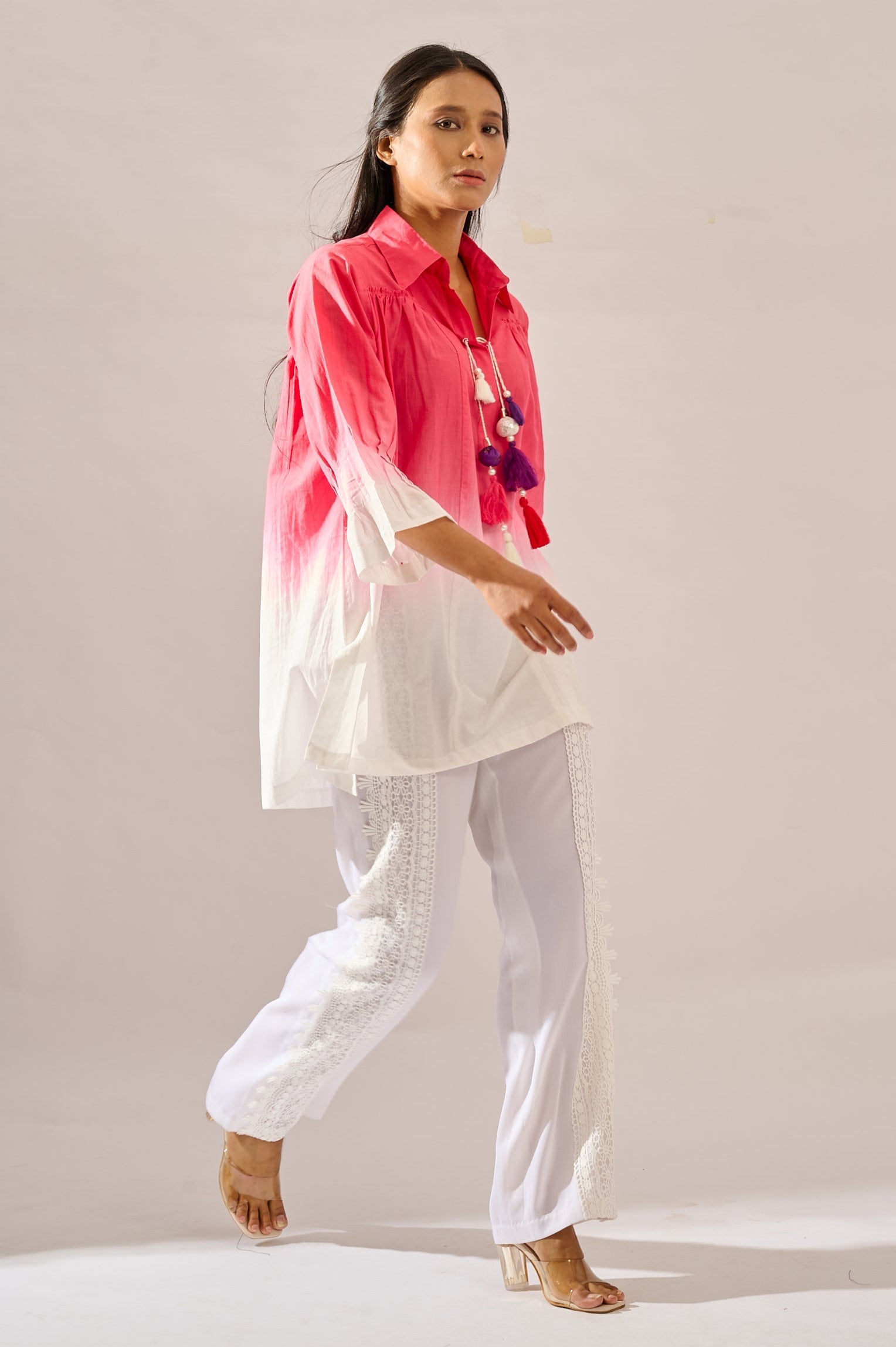 Dipsy ombre cotton top