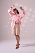 SKIN pink cotton shirt