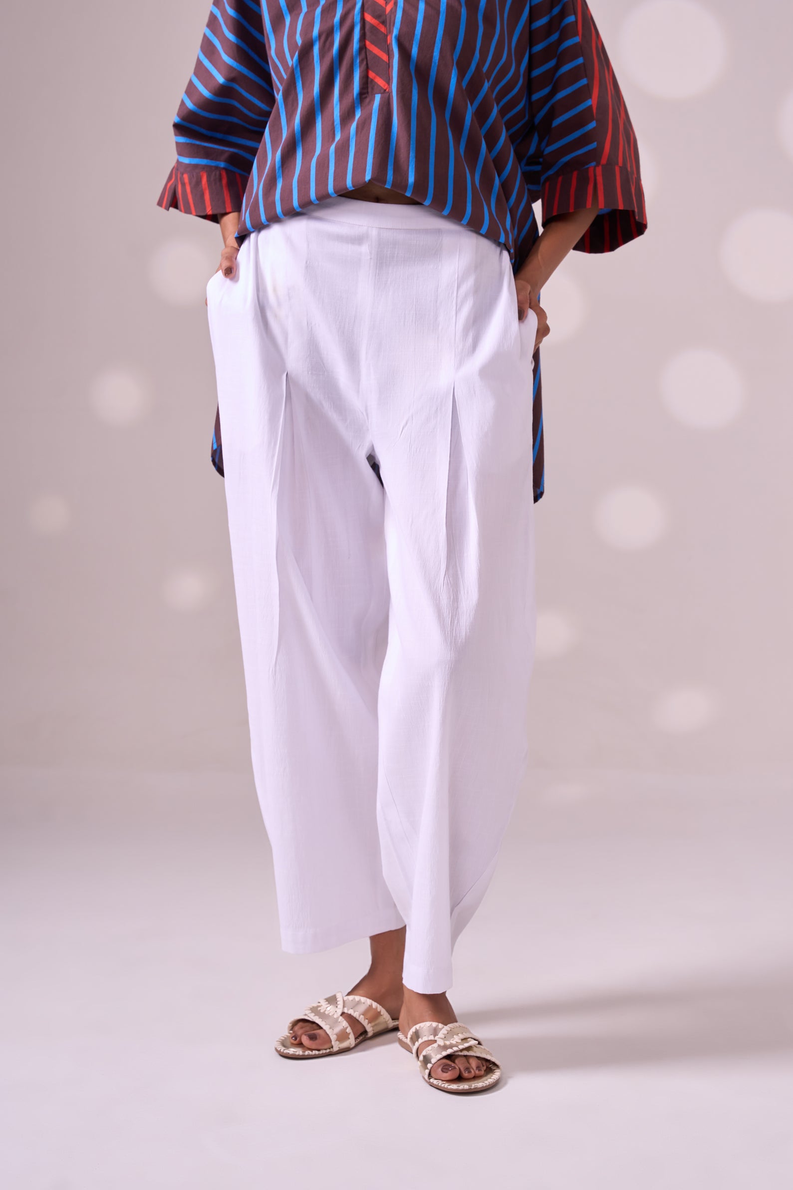 PLEAT RELAX PANTS