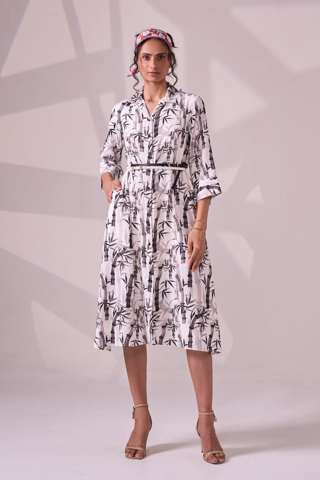 BIRCH A-LINE DRESS