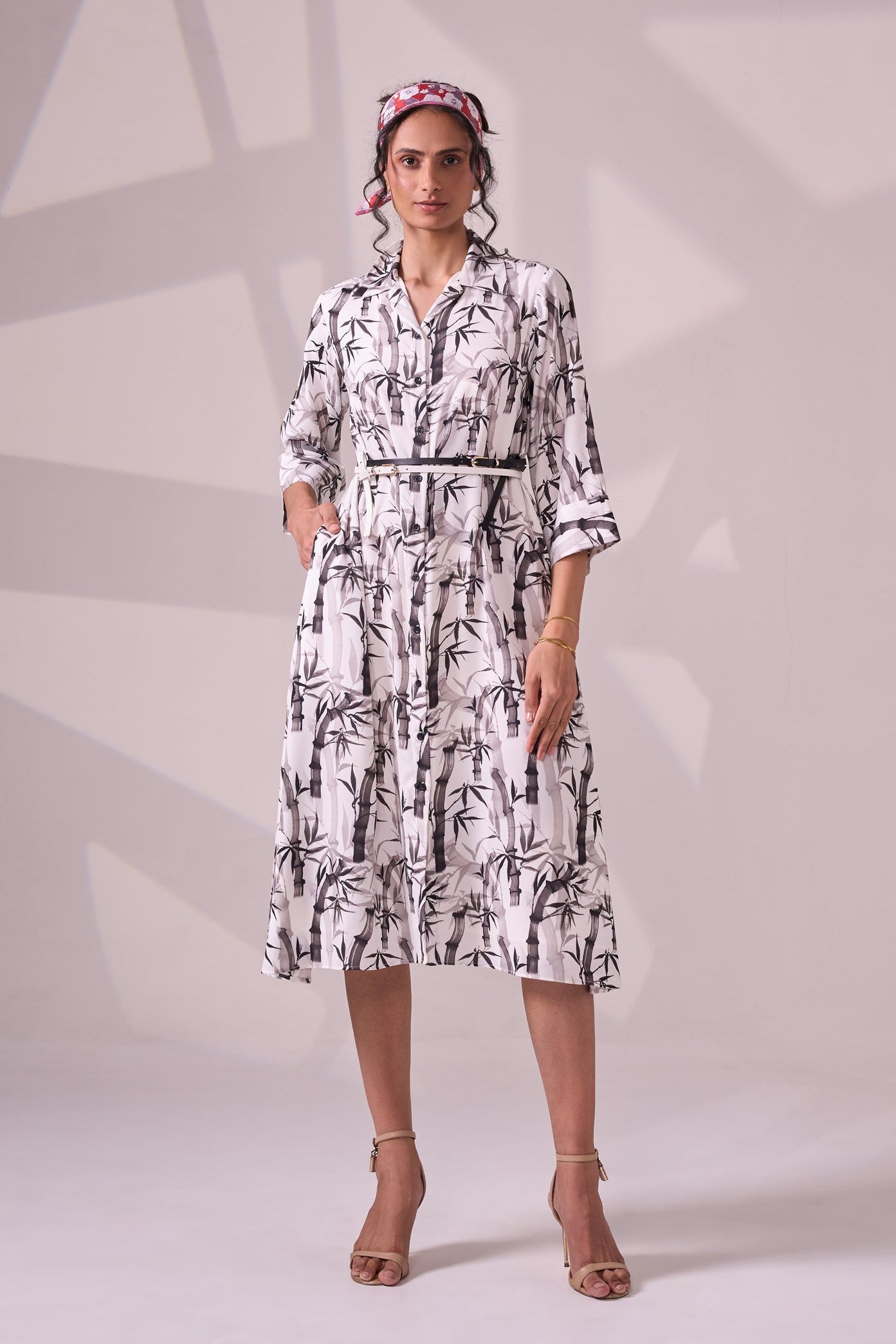 BIRCH A-LINE DRESS
