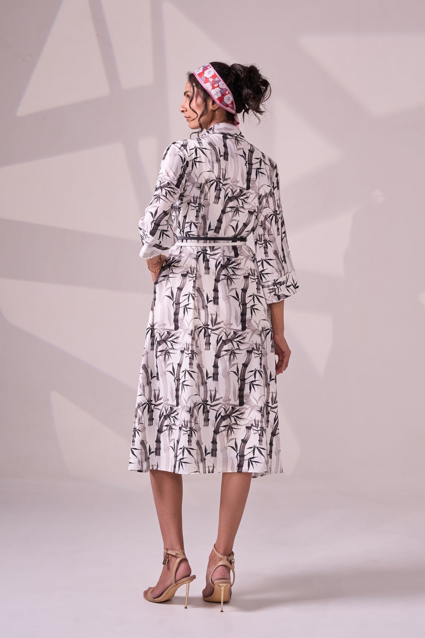BIRCH A-LINE DRESS