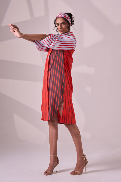 COLORPLAY COTTON DRESS
