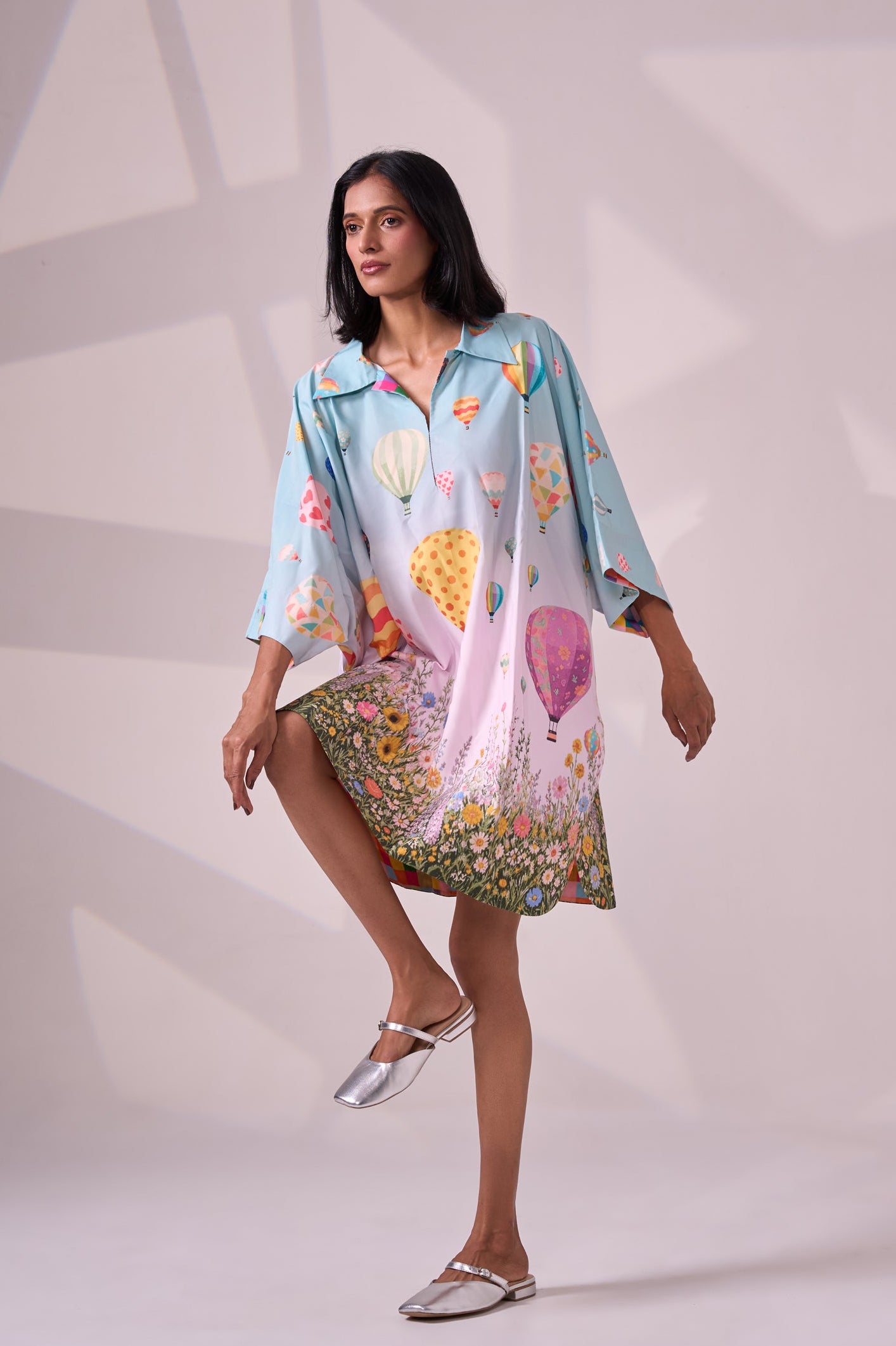 SCENIC KAFTAN DRESS