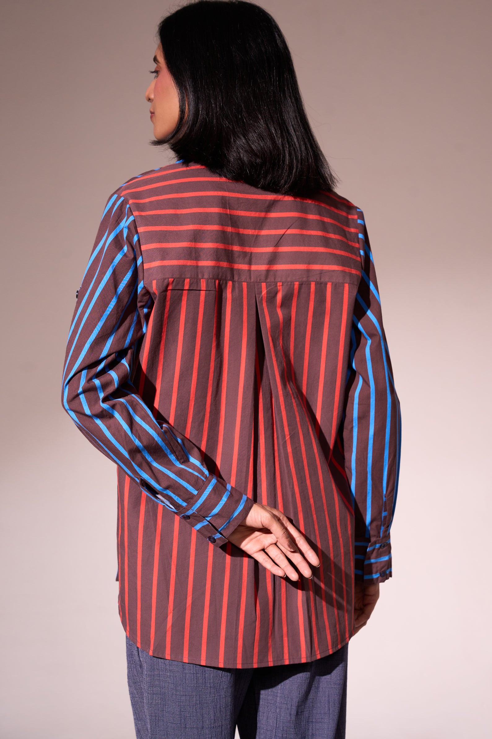 COFFEE CHINTZ Cotton Shirt