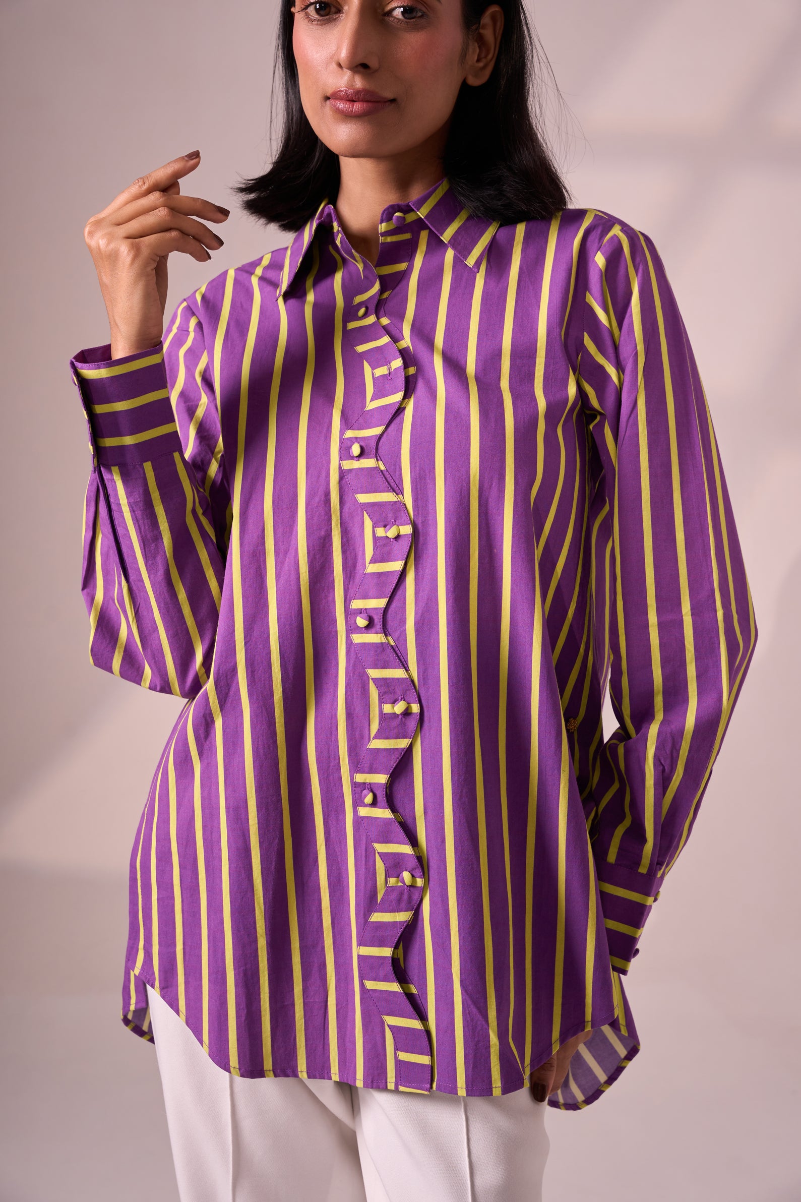 WAVE cotton shirt