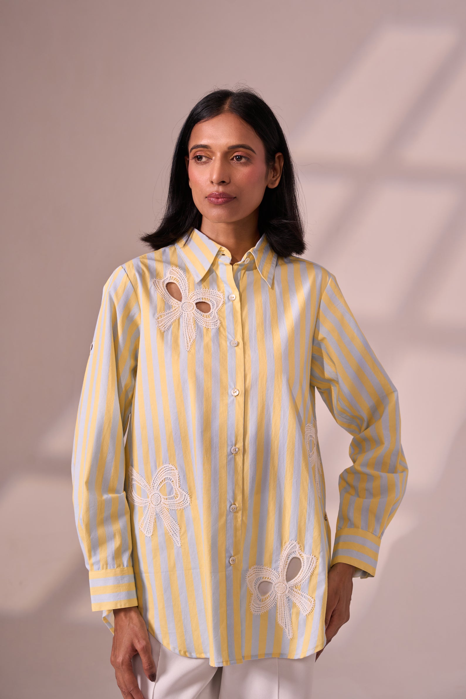 BOW cotton shirt