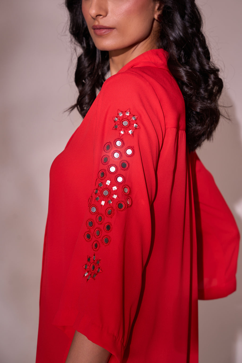 Fire mirror shirt