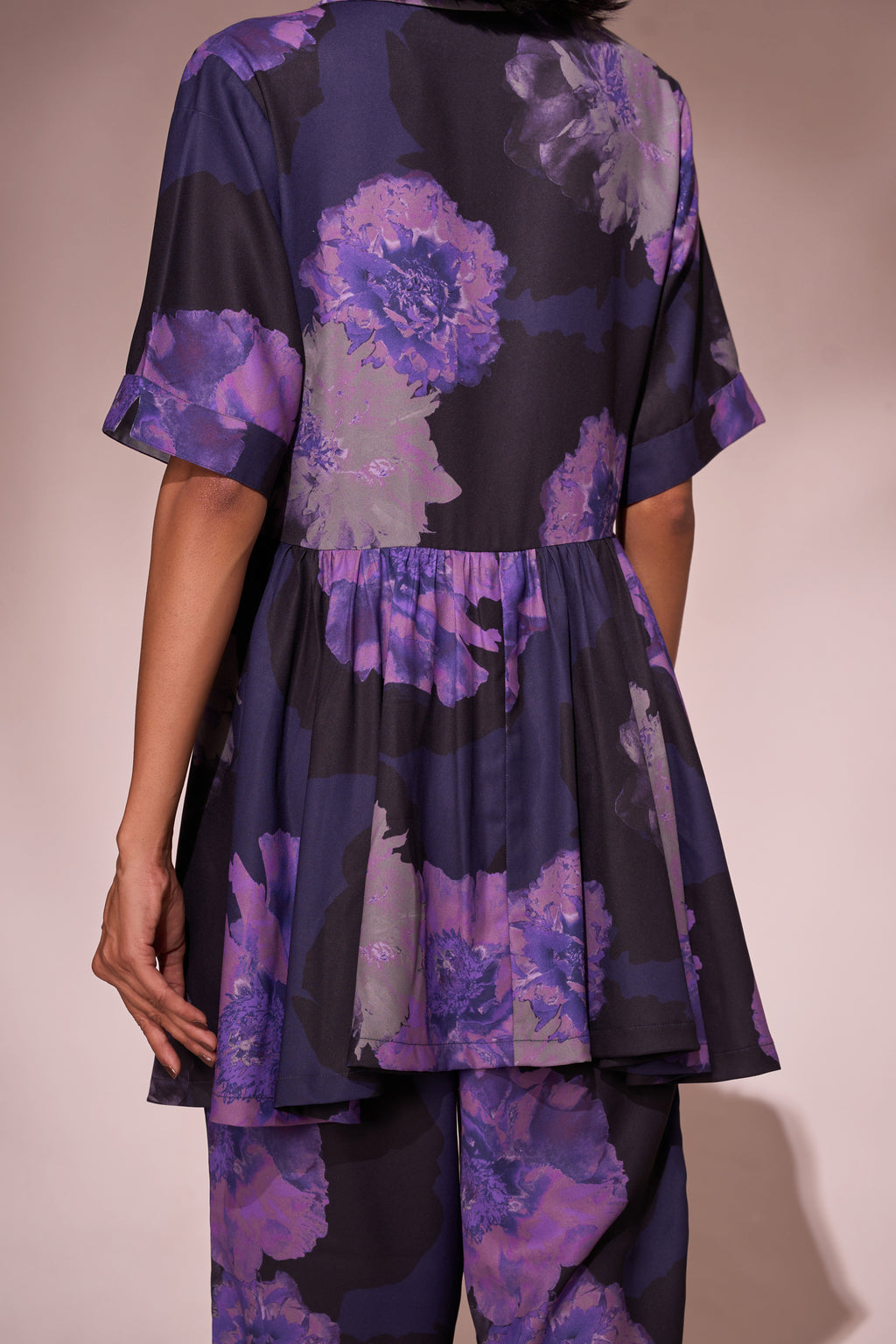 PURPLE FLORA CO-ORD SET