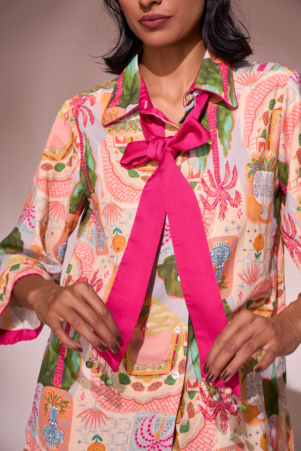 PALM print shirt