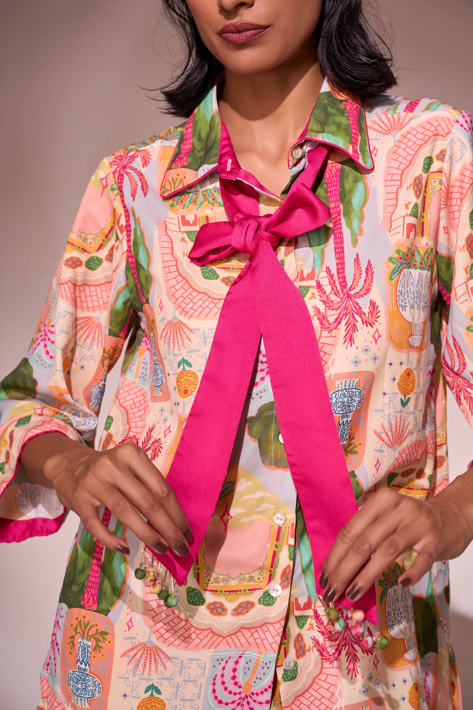 PALM print shirt
