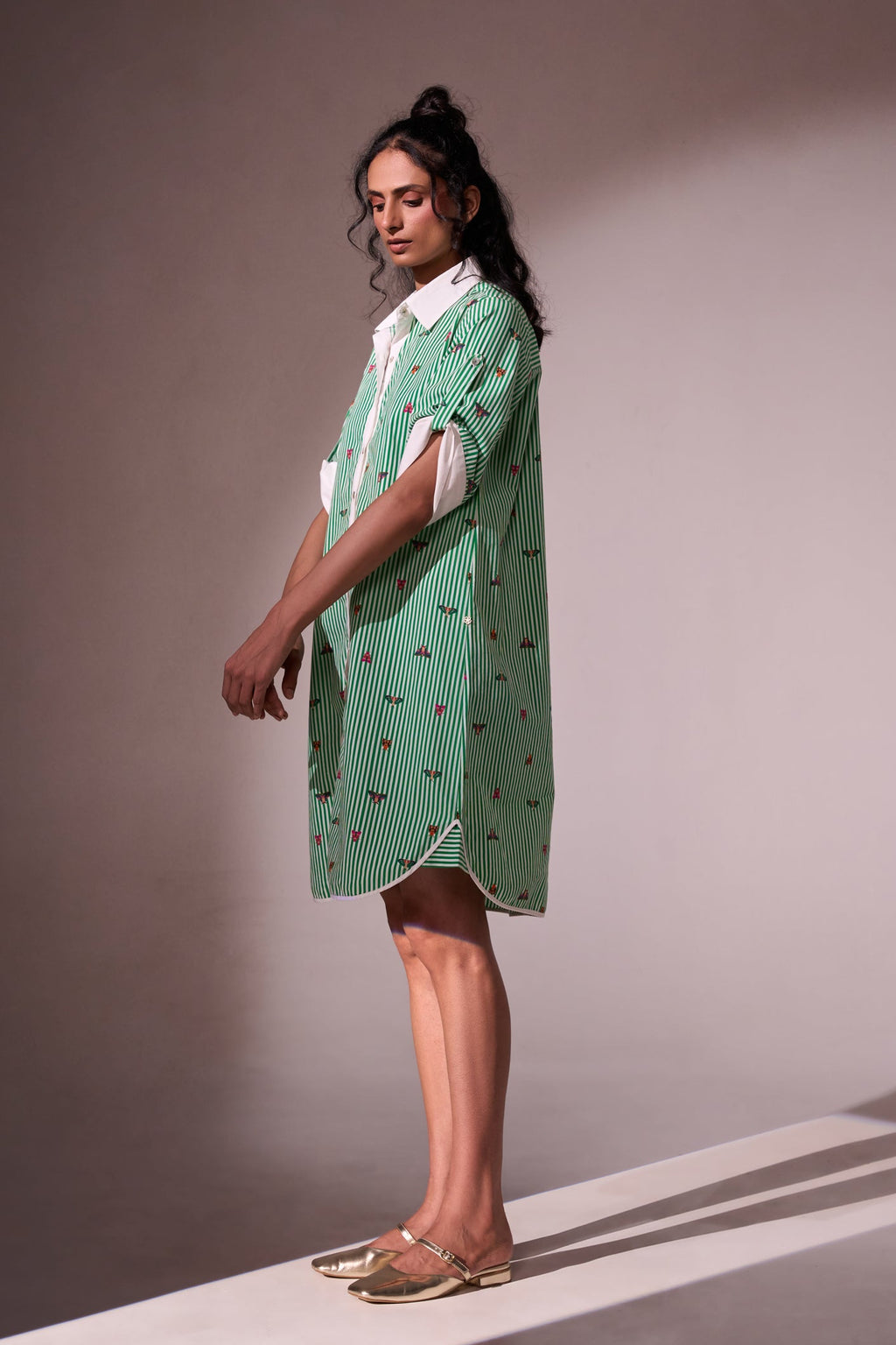 BUGSY cotton shirt dress