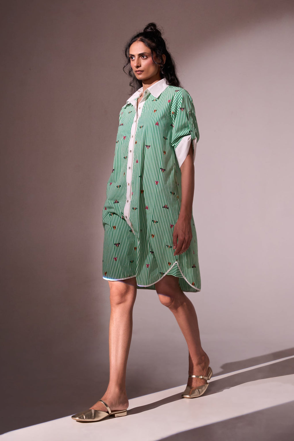 BUGSY cotton shirt dress